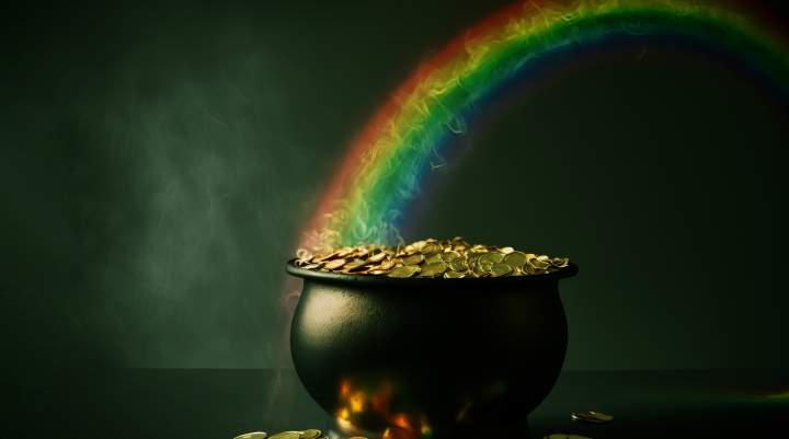 一道彩虹和一罐金子 